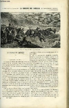 LA SEMAINE DES FAMILLES 15EME ANNEE N°43 - LA FALAISE DU CALVAIRE DE HIPPOLYTE AUDEVAL, A TRAVERS LES LIVRES DE LUCIEN DUBOIS, LE POISSON VOLANT DE R. ...
