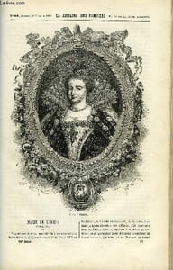 LA SEMAINE DES FAMILLES 15EME ANNEE N°48 - MAIRIE DE MEDICIS DE STEPHANIE DUSSIEUX, LE THEATRE DE SAINT-CYR DE ACHILLE TAPHANEL, LE CAUCASE DE ELIE VERNON, UNE IDOLE V DE ZENAIDE FLEURIOT
