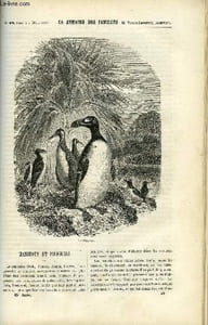 LA SEMAINE DES FAMILLES 15EME ANNEE N°49 - MANCHOTS ET PINGOUINS DE R. SAINT-VICTOR, LE CAUCASE DE ELIE VERNON, LE THEATRE DE SAINT-CYR DE ACHILLE TAPHANEL, UNE IDOLE VII DE ZENAIDE FLEURIOT, LE MOIS DE SAINT JOSEPH DE CLAUDIUS HEBRARD