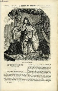 LA SEMAINE DES FAMILLES 15EME ANNEE N°50 - LE THEATRE DE SAINT-CYR II DE ACHILLE TAPHANEL, BUDE DE C. LAWRENCE, UNE IDOLE IX DE ZENAIDE FLEURIOT