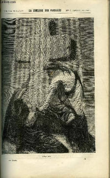LA SEMAINE DES FAMILLES 16EME ANNEE N°9 - L'ESPERANCE DE ZENAIDE FLEURIOT, L'ILE DES SERPENTS DE A. DE LAMOTHE, L'ESCLAVE DE LUXE IX DE G. DE LA ...