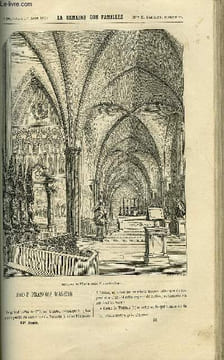 LA SEMAINE DES FAMILLES 16EME ANNEE N°18 - SAINT FRANCOIS D'ASSISE DE BATHILD BOUNIOL, BIGARRETTE DE ZENAIDE FLEURIOT, UN CRI DE EMILE GRIMAUD, LES ...