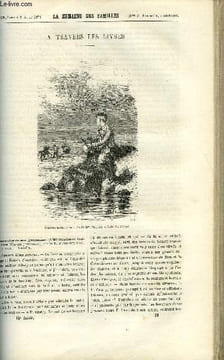 LA SEMAINE DES FAMILLES 16EME ANNEE N°19 - A TRAVERS LES LIVRES DE LUCIEN DUBOIS, BIGARRETTE DE ZENAIDE FLEURIOT, JEANNE D'ARC DE ZENAIDE FLEURIOT, LA ...
