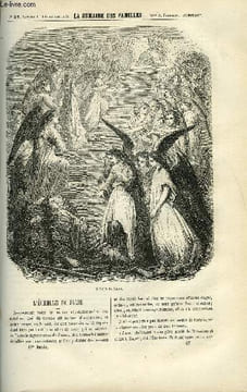 LA SEMAINE DES FAMILLES 17EME ANNEE N°37 - L'ECHELLE DE JACOB DE ZENAIDE FLEURIOT, EPISODES DE LA VIE D'UN HOMME CELEBRE DE VICTOR VALMONT, LE LONG DU ...
