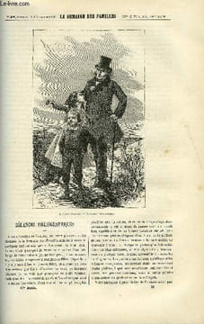 LA SEMAINE DES FAMILLES 17EME ANNEE N°38 - MELANGES BIBLIOGRAPHIQUES DE PIERRE DU VELY, PAUL DELAROCHE III DE BATHILD BOUNIOL, AU COEUR DE L'AFRIQUE ...