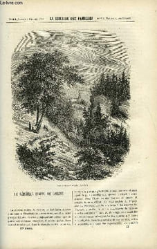 LA SEMAINE DES FAMILLES 17EME ANNEE N°45 - LE GENERAL COMTE DE BOIGNE DE BATHILD BOUNIOL, LES DEBRIS DU NAUFRAGE IV DE MICHEL AUBRAY, LES CARAVANES DE ...