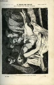 LA SEMAINE DES FAMILLES 18EME ANNEE N°2 - LE VENDREDI SAINT DE BATHILD BOUNIOL, UN FRUIT SEC III DE ZENAIDE FLEURIOT, TYPES ET PORTRAITS - LE SOT VANITEUX DE MME DE MAUCHAMPS, DAVID LIVINGSTONE DE LOUIS COLIN, LE CASTOR DE R. SAINT-VICTOR