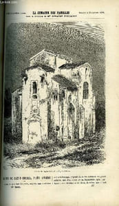 LA SEMAINE DES FAMILLES 18EME ANNEE N°32 - RUINES DE SAINT-MICHEL, PRES OVIEDO DE BATHILD BOUNIOL, LA BELLE-ETOILE V DE PAUL FEVAL, LA DENTELLIERE DE ELIE VERNON, LA BETTERAVE A SUCRE DE R. SAINT-VICTOR, A COTE DE NOUS DE MME DE MAUCHAMPS