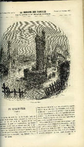 LA SEMAINE DES FAMILLES 18EME ANNEE N°44 - LE CONSPIRATEUR DE BATHILD BOUNIOL, ETUDE SUR PIERRE CORNEILLE DE HENRI GALLEAU, LA BELLE-ETOILE XVIII DE PAUL FEVAL