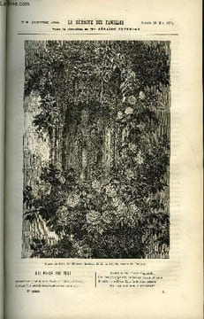 LA SEMAINE DES FAMILLES 19EME ANNEE N°8 - AU MOIS DE MAI DE ZENAIDE FLEURIOT, UN ENFANT GATE IX DE ZENAIDE FLEURIOT, LE TUMULTE ARMAGNAC VIII DE ...