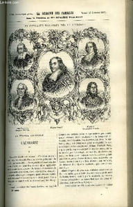 LA SEMAINE DES FAMILLES 19EME ANNEE N°30 - LA FRANCE INCONNUE - L'AUVERGNE DE CH. BARTHELEMY, UN ACCES DE DEPIT DE ZENAIDE FLEURIOT, CHRISTOPHE DE BEAUMONT DE BATHILD BOUNIOL, PRES D'UN BERCEAU DE MARIE-AMELIE, LE GRAND VAINCU XV DE HENRY CAUVAIN.