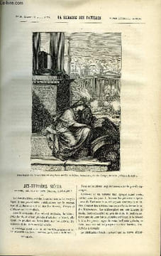 LA SEMAINE DES FAMILLES 21EME ANNEE N°3 - DIX-HUITIEME SIECLE DE HENRY CAUVAIN, LA NIECE DU CAPITAINE XVII DE J. GIRARDIN, HORS PARIS III DE CH. ...
