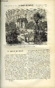 LA SEMAINE DES FAMILLES 21EME ANNEE N°13 - LE CHATEAU DE BEAUTE DE CH. BARTHELEMY, VOOYAGE DE STANLEY VI DE L. DUSSIEUX, REVUE SCIENTIFIQUE DE HENRI DE PARVILLE, L'OEUVRE DE LA PROPAGATION DE LA FOI DE GUSTAVE CONTESTIN, L'ANCIENNE EGLISE DE RAMBOUILLET