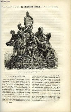 LA SEMAINE DES FAMILLES 21EME ANNEE N°42 - CAUSERIE SCIENTIFIQUE DE HENRI DE PARVILLE, LES FILLES DE LOUIS XI DE MME BOURDON, LE PORT DE YARMOUTH DE ...
