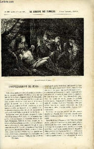 LA SEMAINE DES FAMILLES 21EME ANNEE N°52 - ENVELISSEMENT DE JESUS DE KARL FRANTZ, UNE ROSE BLANCHE AU PAYS DE SOUABE XIX DE THERESE ALPHONSE KARR, CHRONIQUE DE ARGUS.