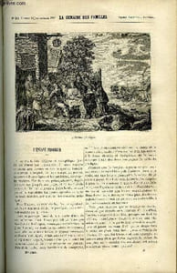 LA SEMAINE DES FAMILLES 22EME ANNEE N°24 - L'ENFANT PRODIGUE DE DENYS, LE PECHEUR A LA LIGNE II DE J.O LAVERGNE, RONCEVAUX DE LEON AUBINEAU, VENISE ET LES VENITIENS, IL Y A CENT ANS DE CH. BARTHELEMY, CURIOSITES D'HISTOIRE NATURELLE DE SYLVAIN