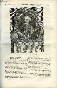 LA SEMAINE DES FAMILLES 23EME ANNEE N°7 - BUFFON A LA CAMPAGNE DE CH. BARTHELEMY, UN DRAME EN PROVINCE DE ETIENNE MARCEL, L'ESPION DE CAROLUS, LA PRINCESSE LOUISE DE CONDE DE G. DE CADOUDAL