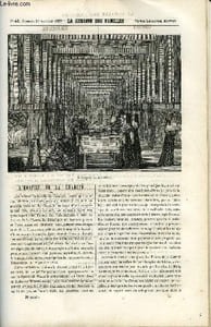LA SEMAINE DES FAMILLES 23EME ANNEE N°42 - L'HOSPICE DE LA CHARITE DE CH. BARTHELEMY, LE SUCCES PAR LA PERSEVERANCE V DE XAVIER MARMIER, LE PERROQUET DE H. DE LUSILLY, LE CHENE-LIEGE DE E. VIAL, LA FEMME DE MON PERE DE MALRAISON DE RULINS