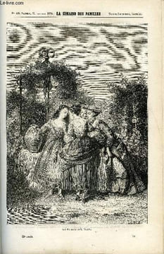 LA SEMAINE DES FAMILLES 23EME ANNEE N°43 - LES FEMMES ET LE SECRET DE LA FONTAINE, LA FEMME DE MON PERE DE MALRAISON DE RULINS, JEHAN VAN EYK A ...