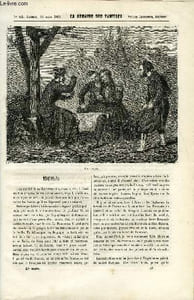 LA SEMAINE DES FAMILLES 23EME ANNEE N°52 - TROUPIANA DE GILDOR, LA FEMME DE MON PERE DE MALRAISON DE RULINS, CHRONIQUE DE ARGUS.