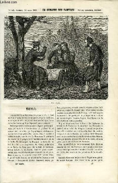 LA SEMAINE DES FAMILLES 23EME ANNEE N°52 - TROUPIANA DE GILDOR, LA FEMME DE MON PERE DE MALRAISON DE RULINS, CHRONIQUE DE ARGUS.. GILDOR, DE RULINS ...