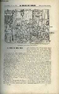 LA SEMAINE DES FAMILLES 24EME ANNEE N°4 - LA FAMILLE DE THOMAS MORUS DE THERESE ALPHONSE-KARR, MEURTRE DE L'EVEQUE DE LIEGE DE ABEL GAVEAU, LA BANQUEROUTE DE LAW DE CH. BARTHELEMY, EN CRIMEE DE ETIENNE MARCEL, L'EPAVE DE MARIE-ALFRED NETTEMENT