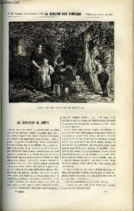 LA SEMAINE DES FAMILLES 24EME ANNEE N°39 - LES INFORTUNES DE JOHNNY DE H. DE L., JEANNE JUGAN DE LEON AUBINEAU, LA ROSE DE NOEL DE LUCIE ROUSSEL, VOYAGE EN EGYPTE DE C. VIENOT, TITRES DE GLOIRE III DE G. DE LA LANDELLE, SOURIS X DE L. MUSSAT