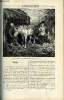 LA SEMAINE DES FAMILLES 24EME ANNEE N°45 - JOLI-GRIS DE REMY D'ALTA-ROCCA, PENSEES D'UN ERMITE DU COMTE DE NUGENT, DON QUICHOTTE DE ABEL GAVEAU, ...