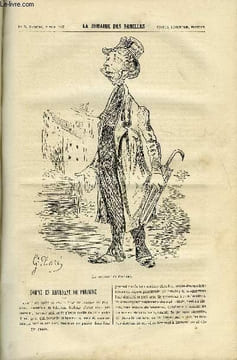 LA SEMAINE DES FAMILLES 27EME ANNEE N°5 - COMME EN REVENANT DE PONTOISE DE C. DE LA MORLIERE, CONTES DES QUATRES SAISONS DE MARIE HERVE, NICE DE S. ...