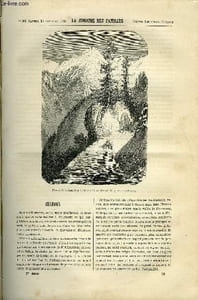 LA SEMAINE DES FAMILLES 27EME ANNEE N°28 - CHAMONIX DE A. LIONEL, FONSARDIN FRERES DE LOUISE MUSSAT, CE QUE L'ON VOIT A PADOUE DE A. DE CALONNE, LA RELIGION DE LA FONTAINE DE CH. BARTHELEMY, LES GENDRES DE MME DE LUCENAY DE REMY D'ALTA-ROCCA