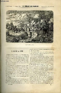 LA SEMAINE DES FAMILLES 27EME ANNEE N°29 - CE QUE DIT LA FUMEE DE A. LIONEL, PONSARDIN FRERES II DE LOUISE MUSSAT, SOUVENIRS RELIGIEUX DU VIEUX PEROU DE CH. BARTHELEMY, LE PALAIS DE JUSTICE DE BRUXELLES DE OSCAR DE OSCAR HAVARD