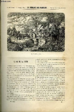 LA SEMAINE DES FAMILLES 27EME ANNEE N°29 - CE QUE DIT LA FUMEE DE A. LIONEL, PONSARDIN FRERES II DE LOUISE MUSSAT, SOUVENIRS RELIGIEUX DU VIEUX PEROU ...