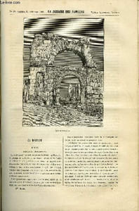 LA SEMAINE DES FAMILLES 27EME ANNEE N°31 - LA KABYLIE DE S. DUSSIEUX, PONSARDIN FRERES II DE LOUISE MUSSAT, EN SIBERIE DE ETIENNE MARCEL, LES GENDRES DE MME DE LUCENAY DE REMY D'ALTA-ROCCA, L'HISTOIRE DU SOU DE VIATOR, UN MARIAGE ROYAL DE OSCAR HAVARD