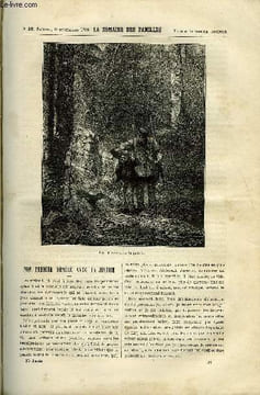 LA SEMAINE DES FAMILLES 27EME ANNEE N°38 - MON PREMIER DEMELE AVEC LA JUSTICE DE C. DE LA MORLIERE, PONSARDIN FRERES IX DE LOUISE MUSSAT, LE BEFFROI ...
