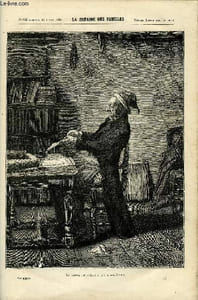 LA SEMAINE DES FAMILLES 27EME ANNEE N°52 - LA STATUE GRECQUE DE TIBUR XVII DE THERESE ALPHONSE KARR, LA FONTAINE DILETTANTE DE CH. BARTHELEMY, CHRONIQUE DE ARGUS.