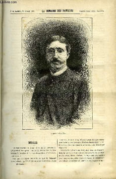 LA SEMAINE DES FAMILLES 28EME ANNEE N°4 - DETAILLE DE OSCAR HAVARD, L'ERREUR DE LA BARONNE II DE ZENAIDE FLEURIOT, EN VUE DES COTES DE PIERRE ...