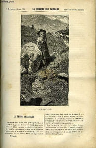 LA SEMAINE DES FAMILLES 28EME ANNEE N°8 - LA PETITE MONTAGNARDE DE CH. BARTHELEMY, REVERIES ET REFLEXIONS DE XAVIER MARMIER, MIDI A QUATORZE HEURES XIII DE J. GIRARDIN, L'ENLIZEMENT DE H. FAURE, L'EGLISE DE LA SUPERGA PRES DE TURIN DE ABEL GAVEAU