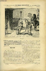 LA SEMAINE DES FAMILLES 34EME ANNEE N°47 - TRAIN-POSTE DE HENRY DESCHAMPS, HISTOIRE DE GRAND'MERE II DE ETIENNE MARCEL, AU SALON DU CERCLE VOLNEY DE GASTON FLOZI, MEMOIRES D'UNE ORPHELINE DE LIA SAUL