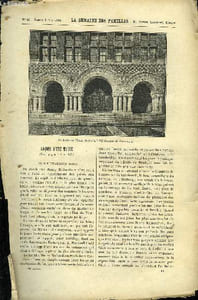 LA SEMAINE DES FAMILLES 36EME ANNEE N°10 - LECONS D'UNE TANTE DE LIA SAUL, CHRONIQUE HISTORIQUE DE HENRI WELSCHINGER, LESTELLEY DE CHARLES BUET, LES SALONS DE 1894 V DE E. TROGAN, VINGT MILLIONS DE DOT DE CHARLOTTE DE L'HOMERANGE