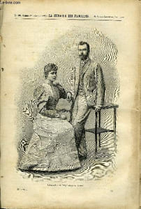LA SEMAINE DES FAMILLES 36EME ANNEE N°35 - AUTOUR D'UN DRAME DE PIERRE D'ARLAY, LE VOYAGE EN CHEMIN DE FER EN 1894 DE GABRIEL ARDANT, BIBLIOGRAPHIE, TYROL ET OMBRIE DE SOUGERES, DEUX INTERIEURS DE A. GELINE