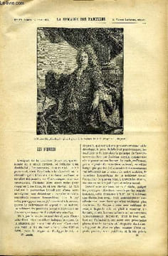 LA SEMAINE DES FAMILLES 37EME ANNEE N°20 - LES D'HOZIER DE AUGUSTIN DUTOUR, LE CRI DE GUERRE DE C. DE L'HOMERANGE, LA BOITE A GANTS DE P. LETOURNEUR, ...