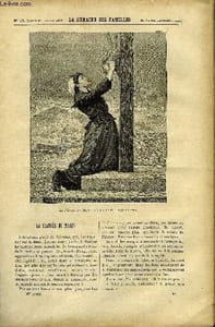 LA SEMAINE DES FAMILLES 37EME ANNEE N°43 - LA FIANCEE DU MARIN DE A. DE VERNAIS, LA CHRONIQUE DE SAINTE GENEVIEVE DE MME HYACINTHE MARIUS, UNE NUIT A NAZARETH DE SYLVAIN VERRET, EN AFRIQUE DE E. VALVILLE, LES COUSINES DE RACHEL DE A. GELINE