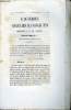 BULLETIN MONUMENTAL 3e SERIE TOME 8, 28e VOLUME N°1 - CAUSERIES ARCHEOLOGIQUES ADRESSES A M. DE CAUMONT PAR L'ABBE L.... L'ABBE L...