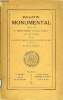 BULLETIN MONUMENTAL 86e VOLUME DE LA COLLECTION COMPLET - L'ABBATIALE DE NOTRE-DAME DE DEOLS PAR JEAN HUBERT, L'EGLISE DE MERLEVENEZ (MORBIHAN) PAR ...