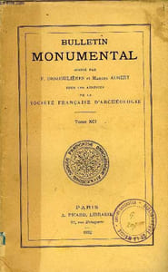 BULLETIN MONUMENTAL 91e VOLUME DE LA COLLECTION COMPLET - LES TAILLEURS D'IMAGEES D'AMIENS DU MILIEU DU XVe SIECLE AU MILIEU DU XVIe SIECLE (SUITE ET FIN) PAR GEORGES DURAND, L'EGLISE ET LE CLOITRE DE SILOS, DATES DE LA CONSTRUCTION ET DE LA DECORATION