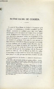 BULLETIN MONUMENTAL 100e VOLUME DE LA COLLECTION N°1 ET 2 - NOTRE-DAME DE CORBEIL PAR FRANCIS SALET