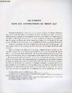 BULLETIN MONUMENTAL 115e VOLUME DE LA COLLECTION N°2 - LES ENDUITS DANS LES CONSTRUCTIONS DU MOYEN AGE PAR MARCEL AUBERT
