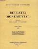 BULLETIN MONUMENTAL 119e VOLUME DE LA COLLECTION COMPLET - LA CONSTRUCTION AU MOYEN AGE (SUITE) PAR MARCEL AUBERT, LE TOMBEAU DE SIMON DU BOSC A ...