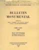 BULLETIN MONUMENTAL 126e VOLUME DE LA COLLECTION COMPLET - LE TOMBEAU DE SAINT LOUIS PAR ALAIN ERLANDE-BRANDENBURG, APPENDICE - LES STATUES DE CHARLES ...