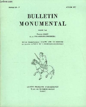 BULLETIN MONUMENTAL TOME 135 N°1 - NOTE SUR UN CHAPITEAU ROMAN DECOUVERT RECEMMENT A VALENCE PAR JACQUES THIRION, LA CATHEDRALE DE LAUSANNE. A PROPOS ...